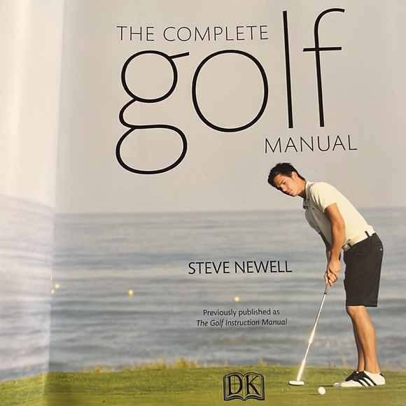 The Complete Golf Manual by Steve Newell Hardcover Book EXC - Picture 3 of 4
